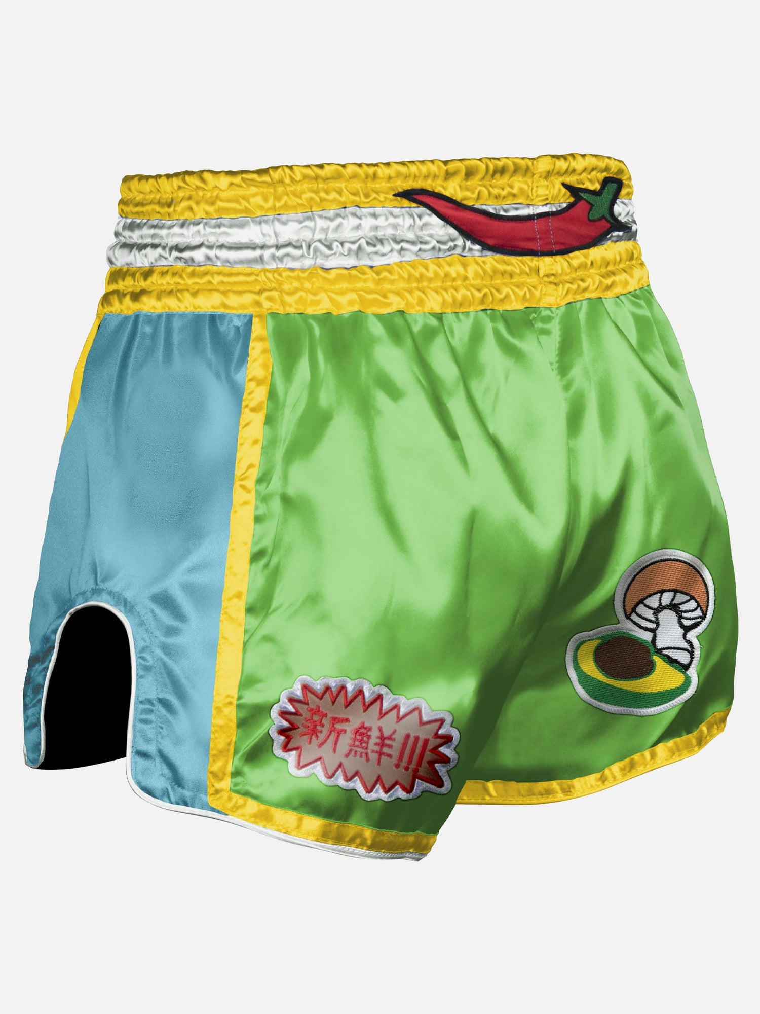 Muay Thai trenky 8 WEAPONS Yummy – Zelené