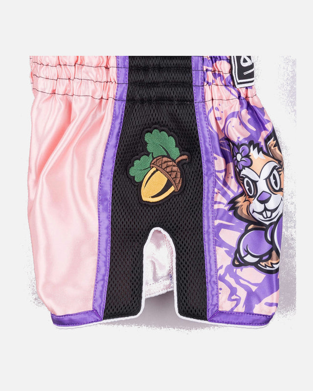 Pantaloni scurți Muay Thai 8 WEAPONS Jenny – Roz
