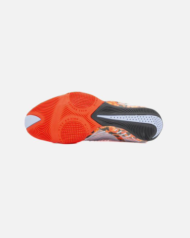 Ghete de box Nike HyperKO 3 – Roșu/Argintiu