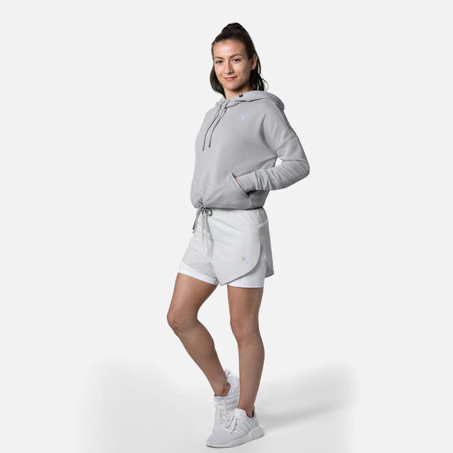 Hayabusa Hoodie Cozy Fleece til kvinder - Grå