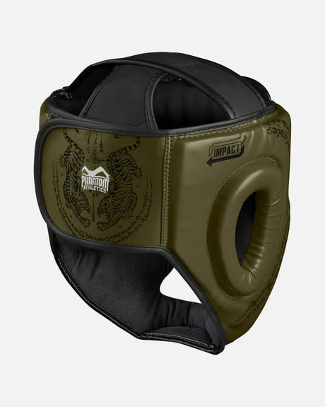 Kask bokserski Phantom Athletics Muay Thai – Khaki