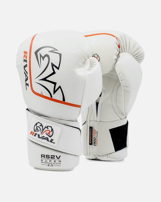 Guantes de boxeo Rival Super Sparring RS2V 2.0 – Blanco