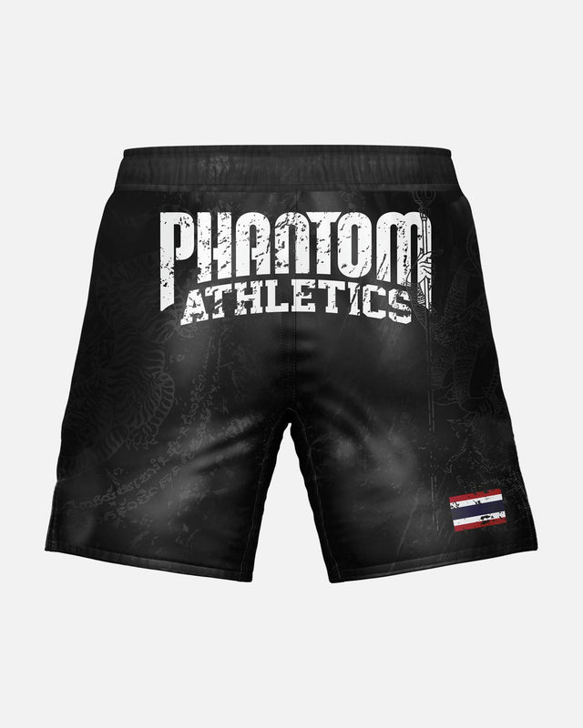 Phantom Athletics Muay Thai shorts EVO - Sort/Grå