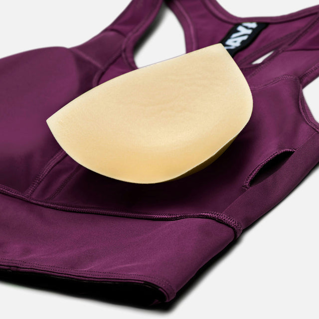 Hayabusa Sport-BH Crossback Damen – Weinrot