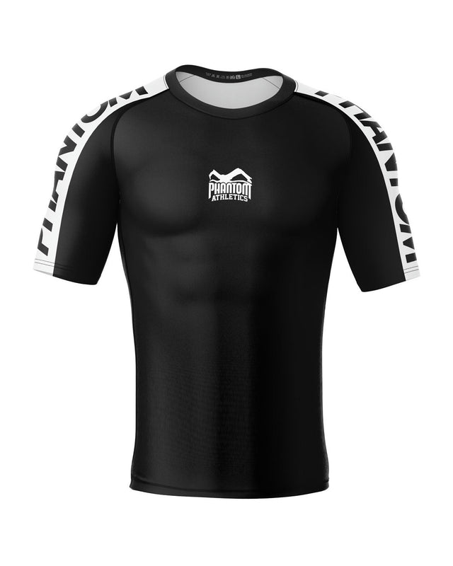 Phantom Athletics Rashguard EVO Apex Short Sleeve – Black