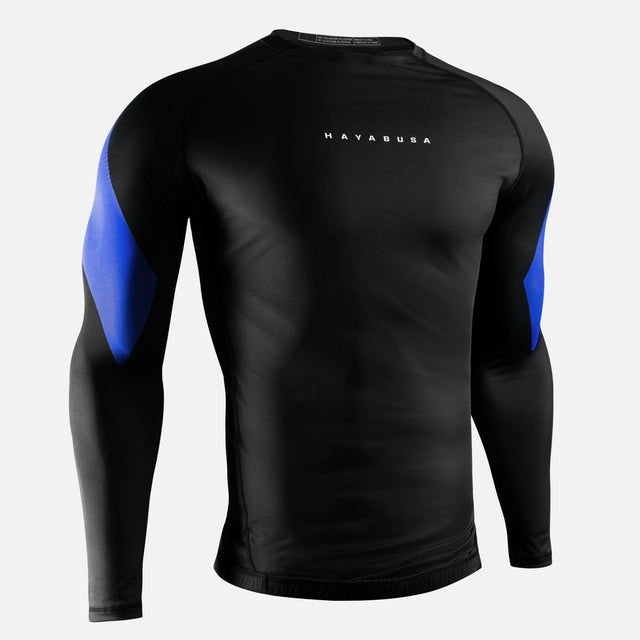 Rashguard Hayabusa Pro Ranked Mâneci Lungi – Albastru