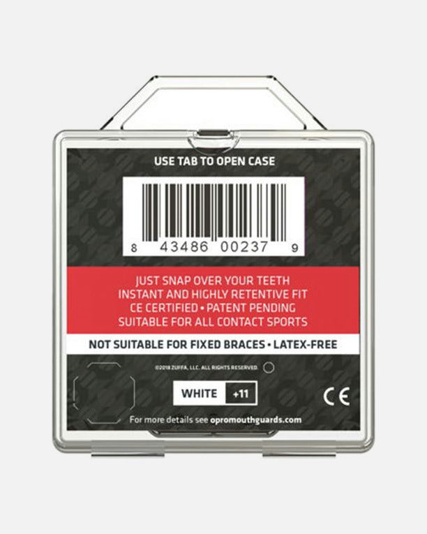 Protector bucal UFC Snap-Fit – Blanco
