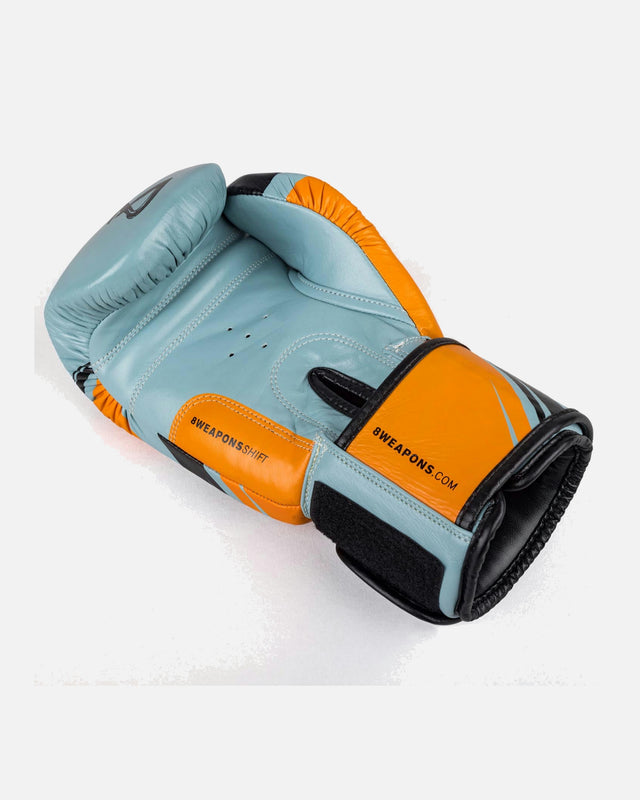 Gants de boxe 8 WEAPONS Shift – Gris glace/Orange