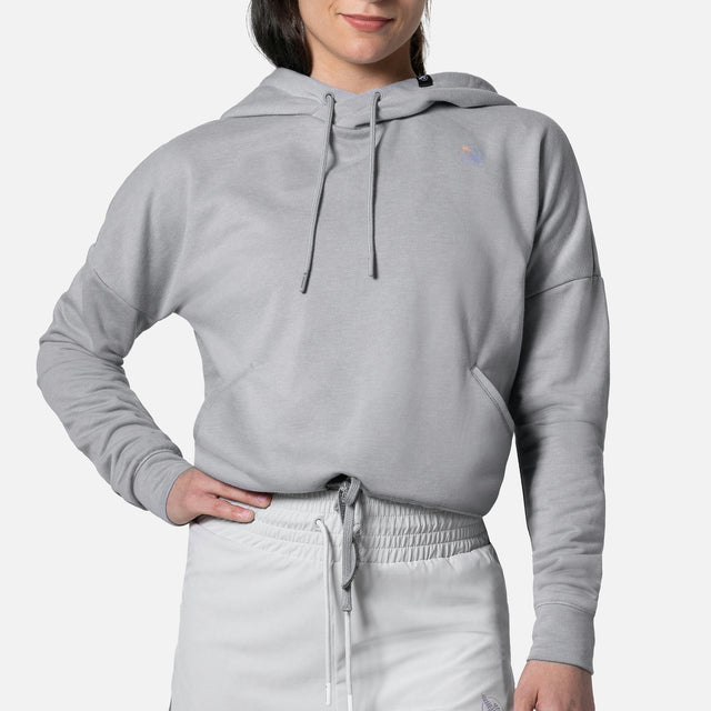 Hayabusa Hoodie Cozy Fleece til kvinder - Grå