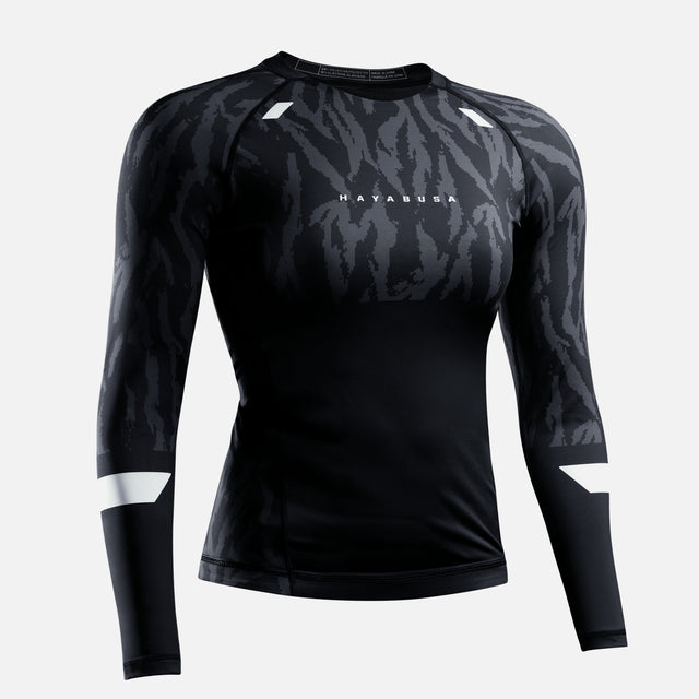 Rashguard Hayabusa Apex Vantage Maniche Lunghe Donna – Nero