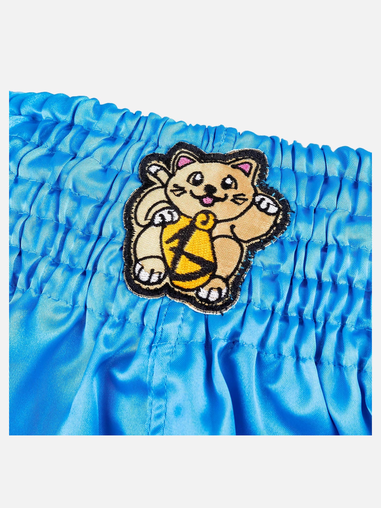 8 WEAPONS Muay Thai shorts Meow Thai – Blå/Lilla