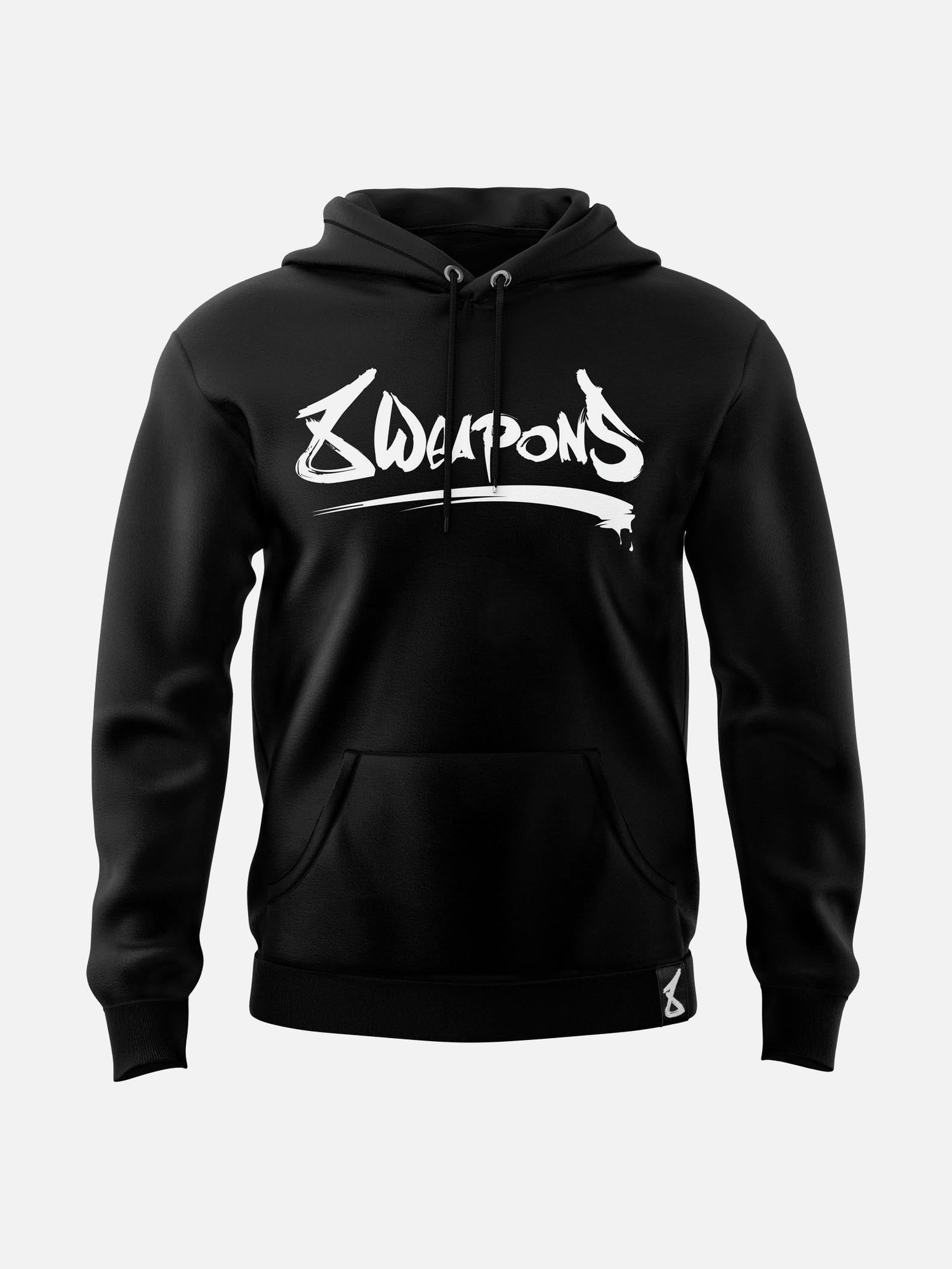 8 WEAPONS Hoodie Unlimited – Sort