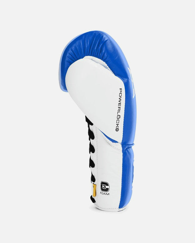 Gants de boxe Everlast Powerlock OG Pro – Bleu/Blanc