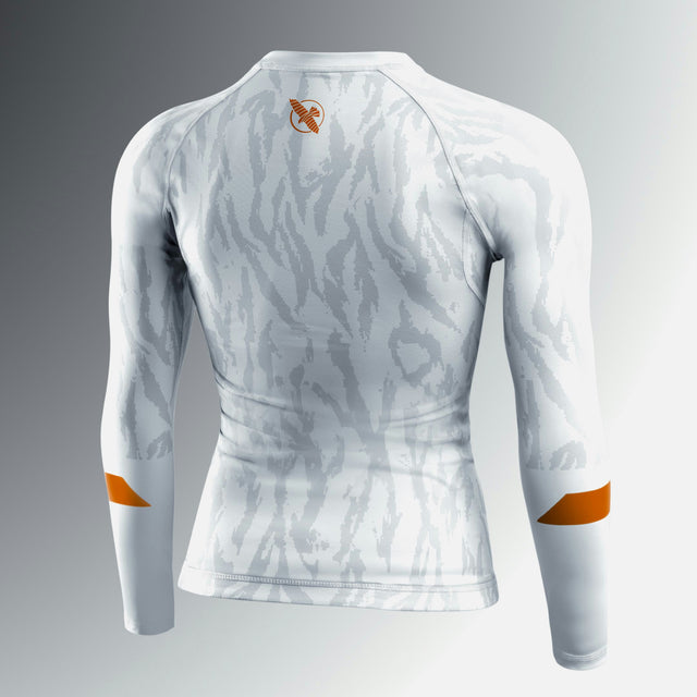 Rashguard Hayabusa Apex Vantage Maniche Lunghe Donna – Bianco