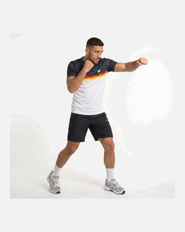 T-shirt Phantom Athletics EVO+ Germany ECP – Bianco/Nero/Rosso/Oro