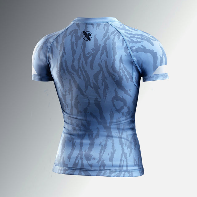 Rashguard Hayabusa Apex Vantage Mangas Curtas Mulher – Azul