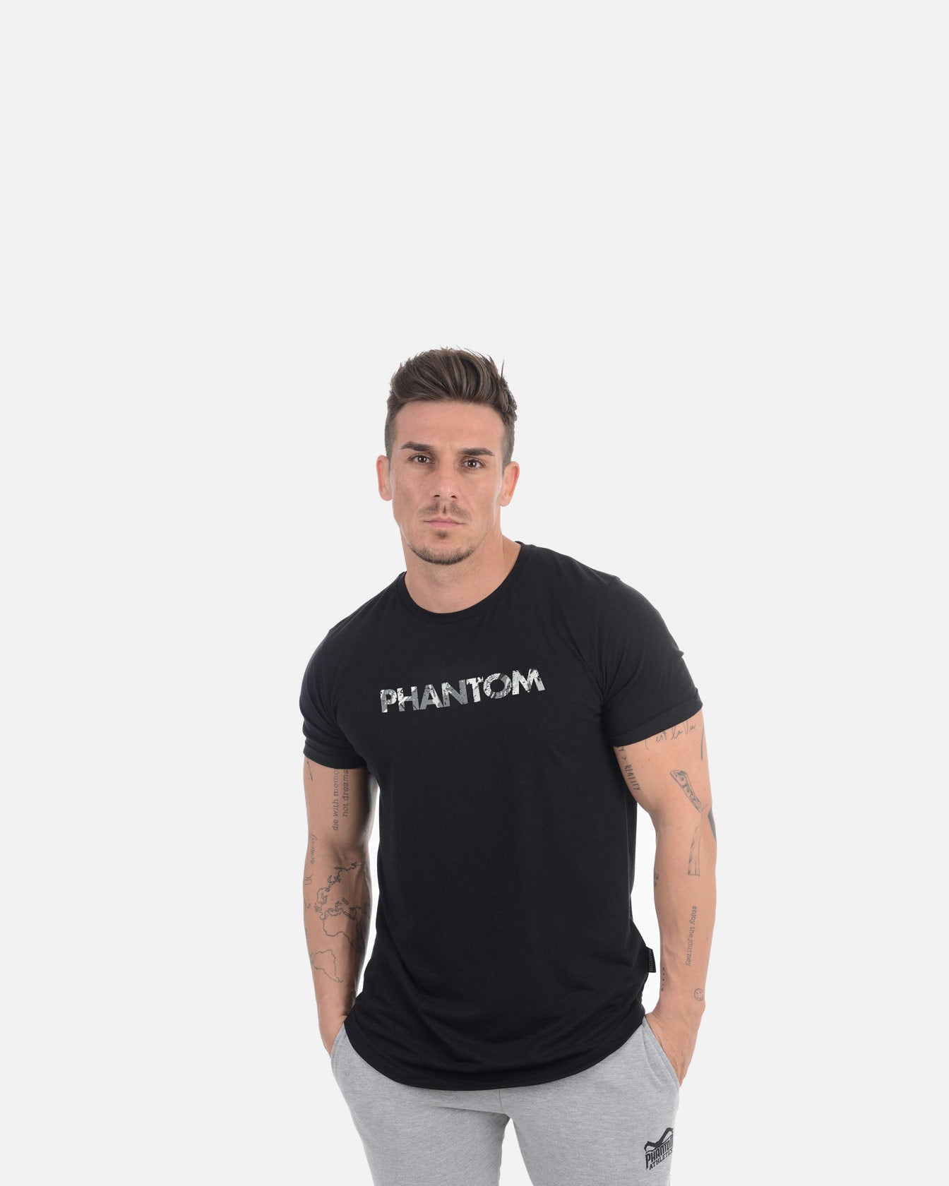 T-shirt Phantom Athletics Vantage – Nero