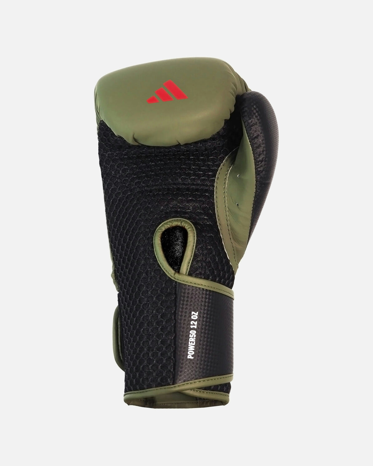 Gants de boxe Adidas Power 50 – Vert/Rouge