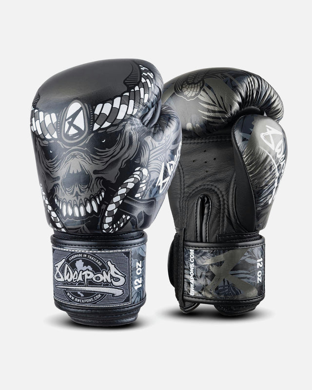 Guantoni da boxe 8 WEAPONS Bone Island – Nero