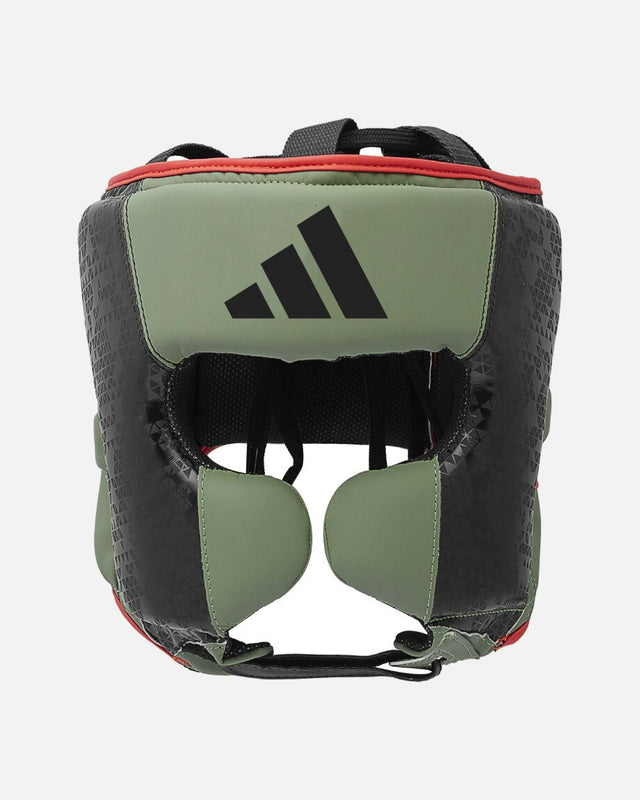Casque de boxe Adidas Combat 50 – Vert/Noir