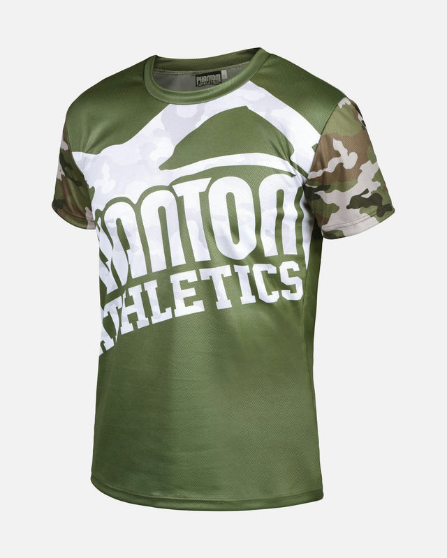Phantom Athletics EVO Warfare Training T-shirt – Navy Blue Camo