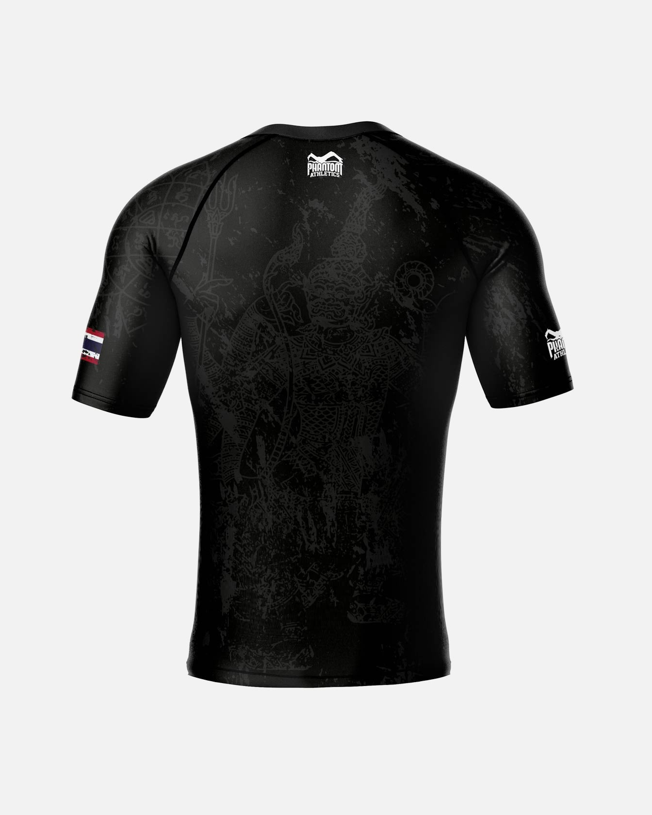 Phantom Athletics Rashguard Muay Thai – Sort/Grå
