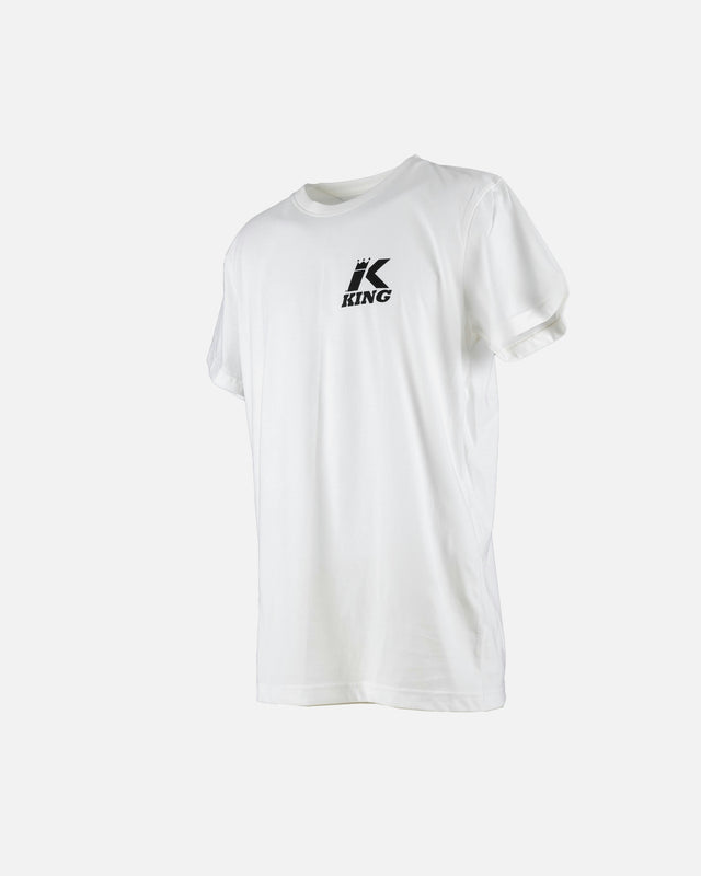 King Pro Boxing Triko Skull 1 – Bílé