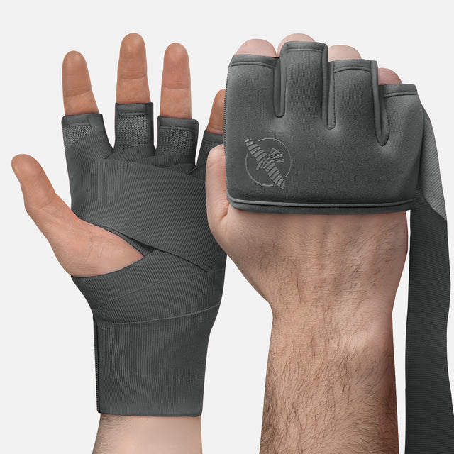 Hayabusa Håndbind Knuckle Guard – Grå