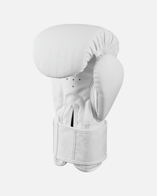 Luvas de boxe Phantom Athletics Muay Thai – Branco Gelo