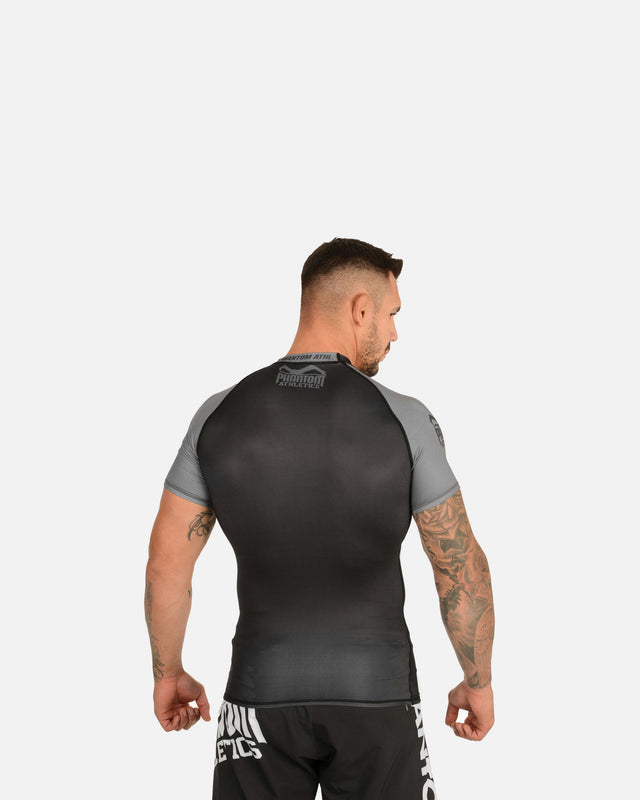 Rashguard Phantom Athletics Supporter – Černá/Šedá