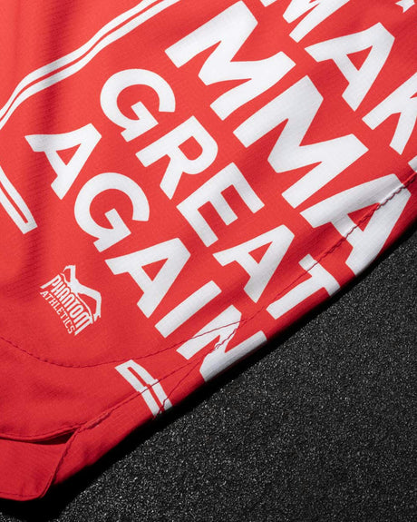 Phantom Athletics MMA Shorts Fusion-R Make MMA Great Again – Red