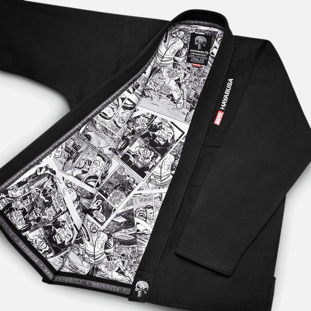 Marvel BJJ Gi The Punisher – Schwarz