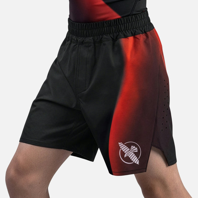 Pantaloni scurți MMA Hayabusa Apex Nova – Copii – Roșu