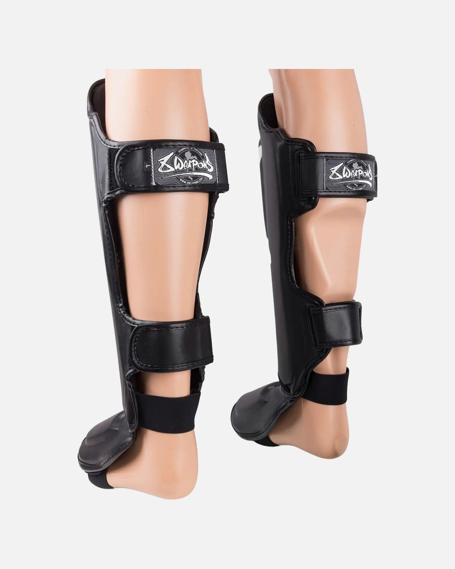 8 WEAPONS Benskydd BIG 8 Premium Shin Guards – Svart