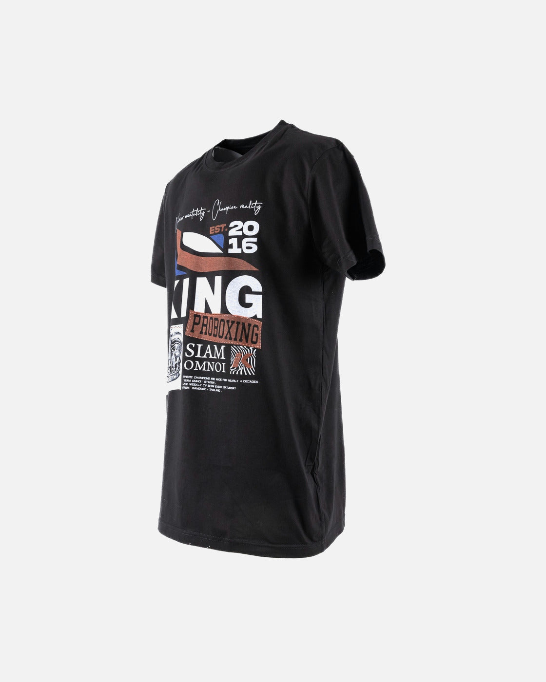 King Pro Boxing Triko Omnoi – Černé