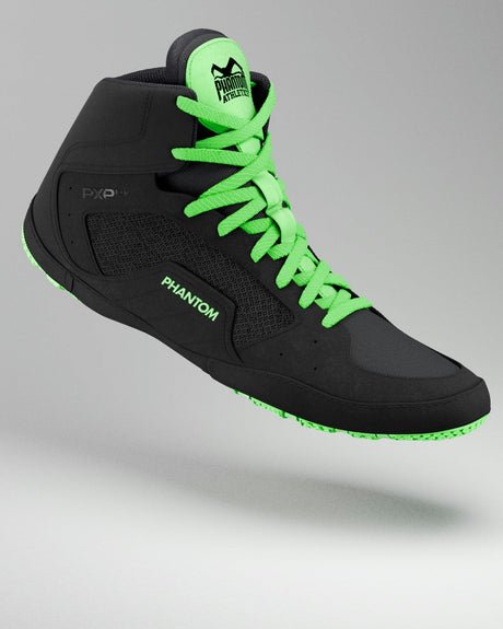 Phantom Athletics Tactic Kids Wrestling shoes - Neon Green