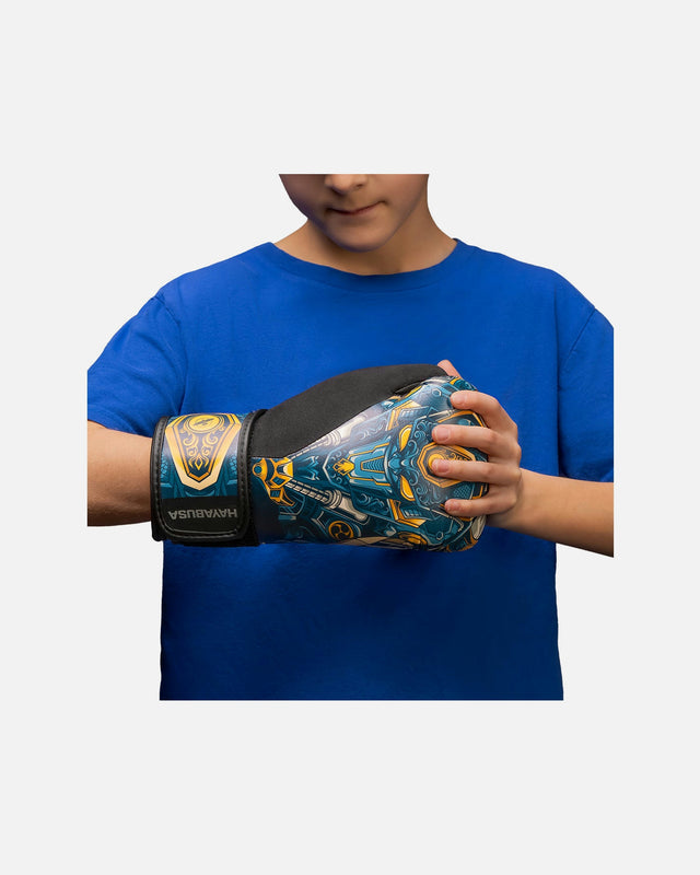 Mănuși de box Hayabusa S4 Epic – Copii – Albastru