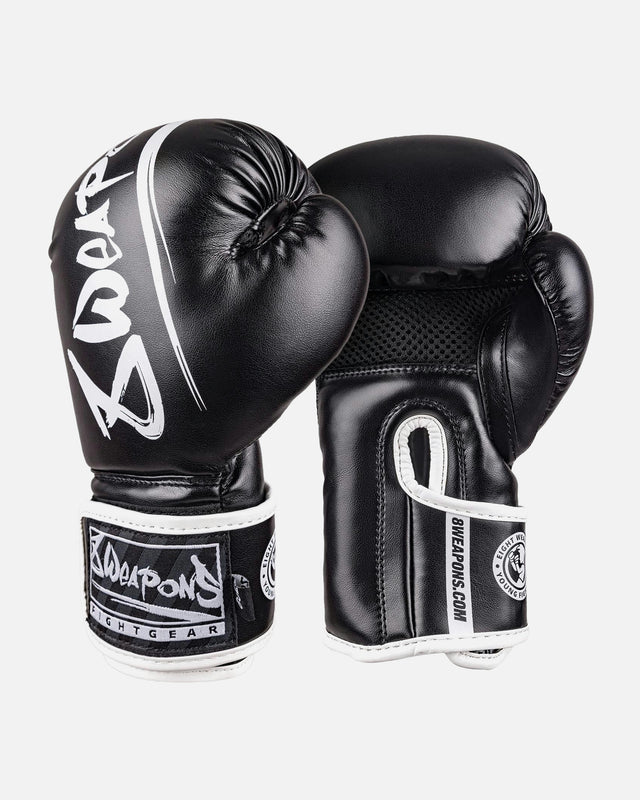 Guantes de boxeo 8 WEAPONS Unlimited 2.0 – Negro/Blanco