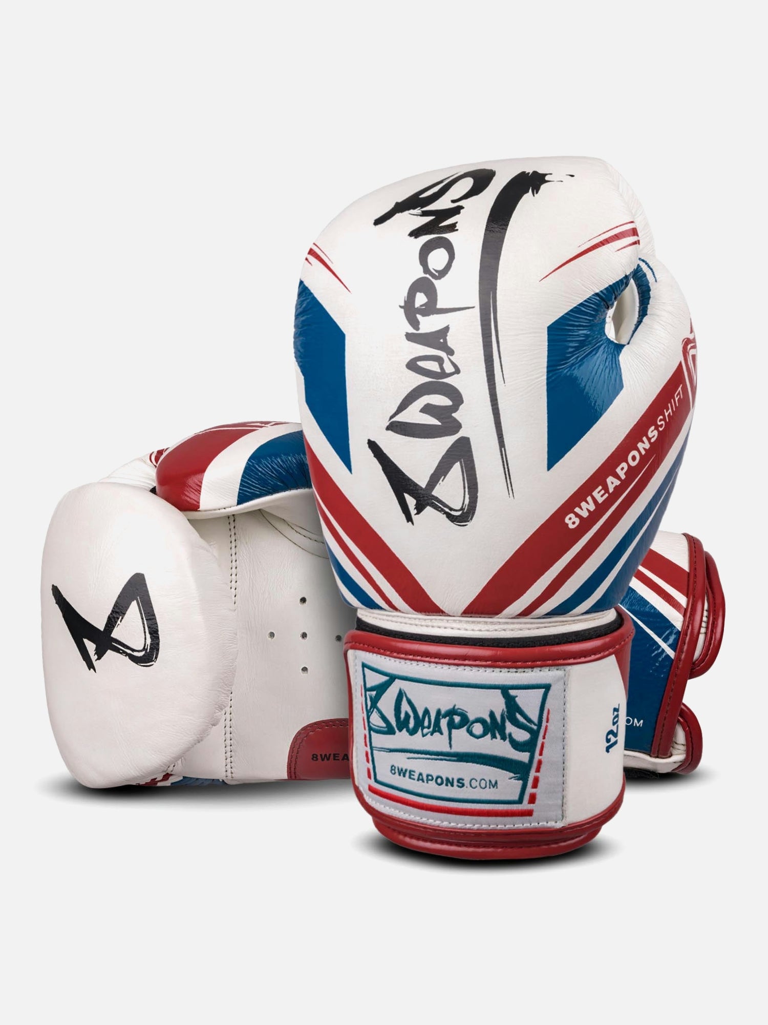 Guantoni da boxe 8 WEAPONS Shift – Bianco/Navy/Rosso