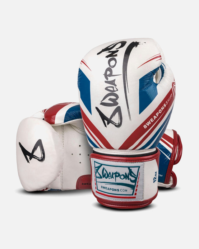 Guantoni da boxe 8 WEAPONS Shift – Bianco/Navy/Rosso