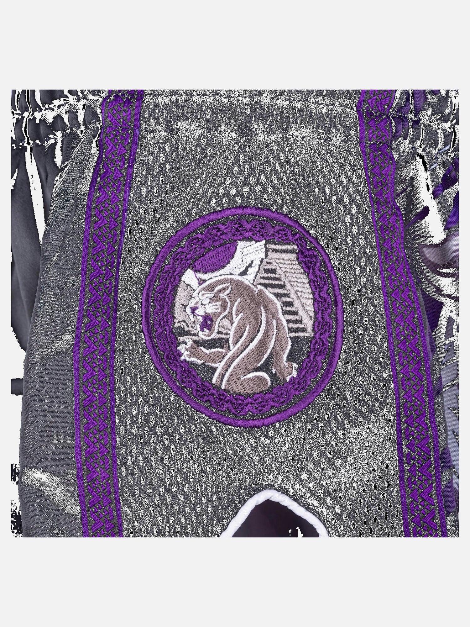 Pantaloncini Muay Thai 8 WEAPONS Beastial Panther – Nero/Viola