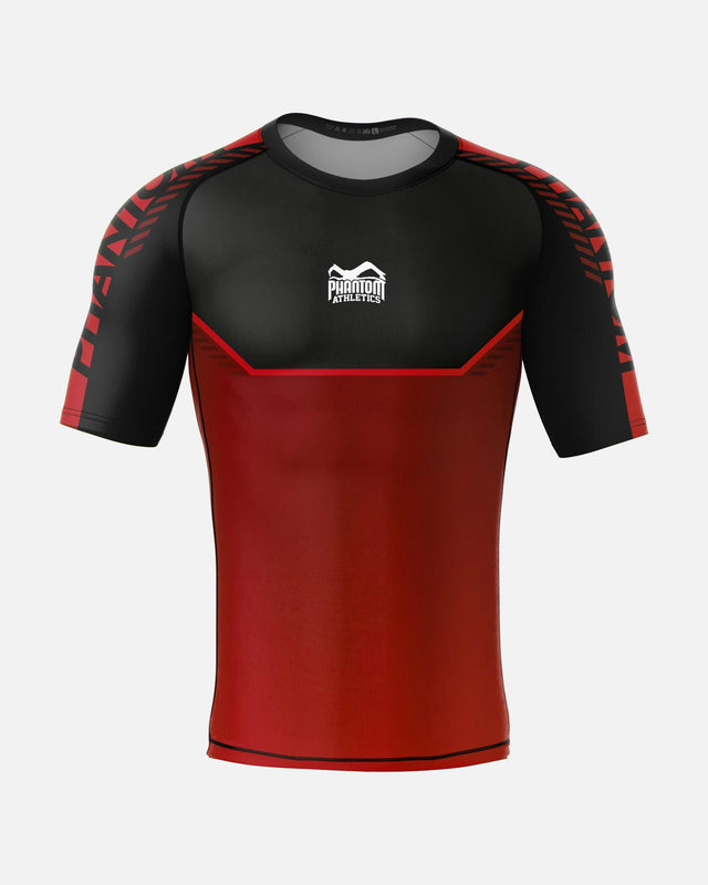 Phantom Athletics Rashguard EVO Apex Kurzarm – Grau