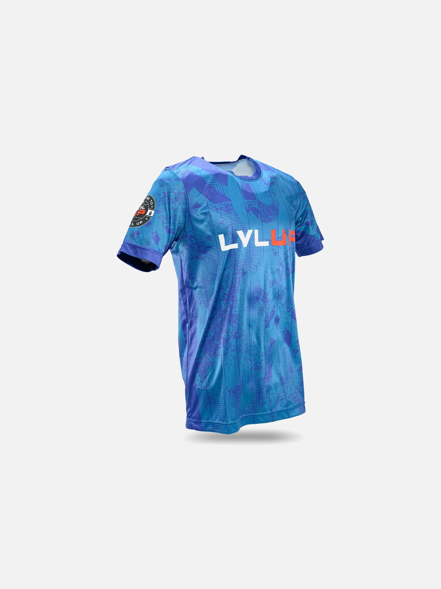 LVL UP Triko Stadium Tee – Modré