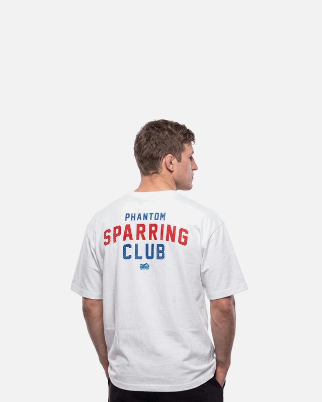 Phantom Athletics Triko Sparring Club Oversize Heavy – Bílé