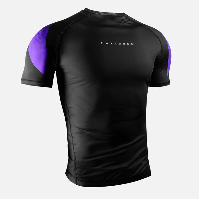Rashguard Hayabusa Pro Ranked Maniche Corte – Viola