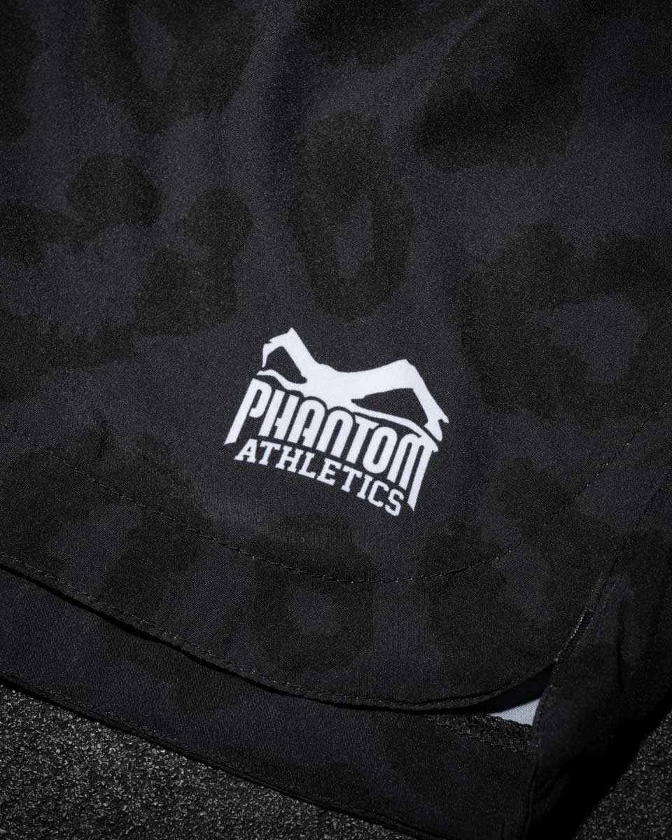 Phantom Athletics MMA Shorts Fusion - Panther Zwart