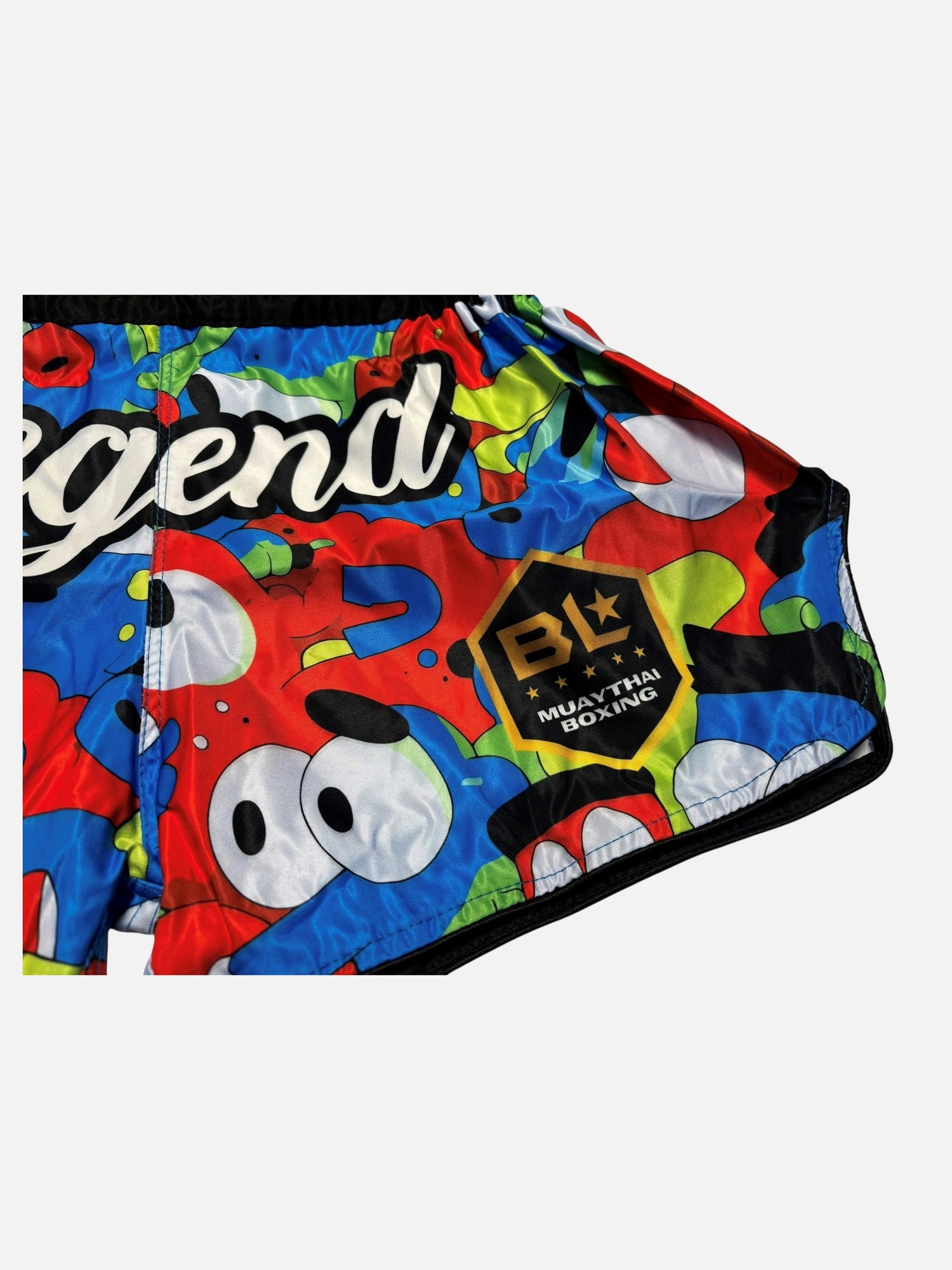 Shorts de Muay Thai Blegend Legend 10 – Noir