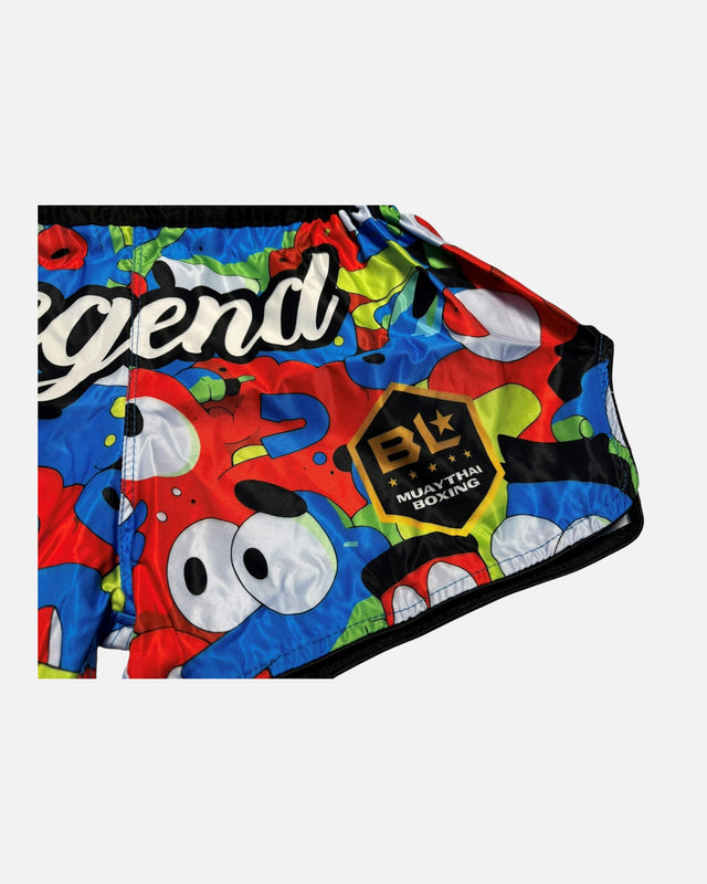 Shorts de Muay Thai Blegend Legend 10 – Noir