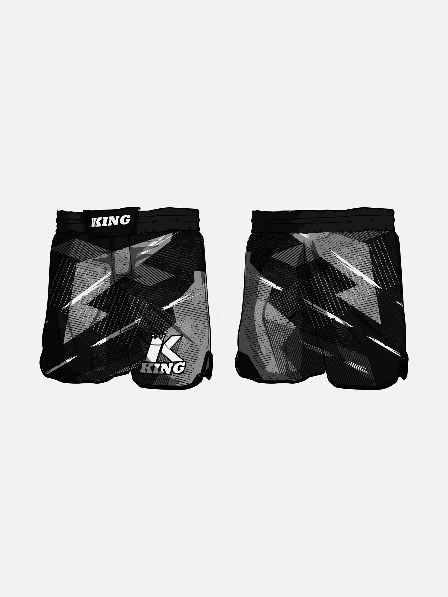 King Pro Boxing MMA-shorts Shadow 1 – Sort