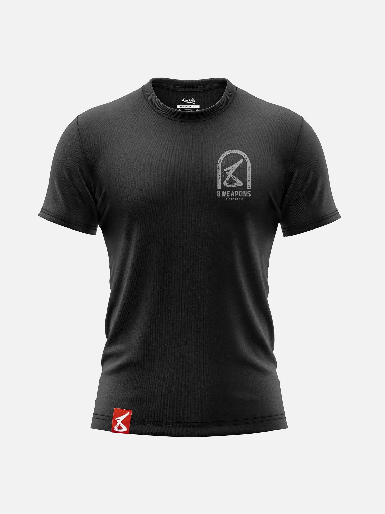 8 WEAPONS T-shirt Tombstone – Sort